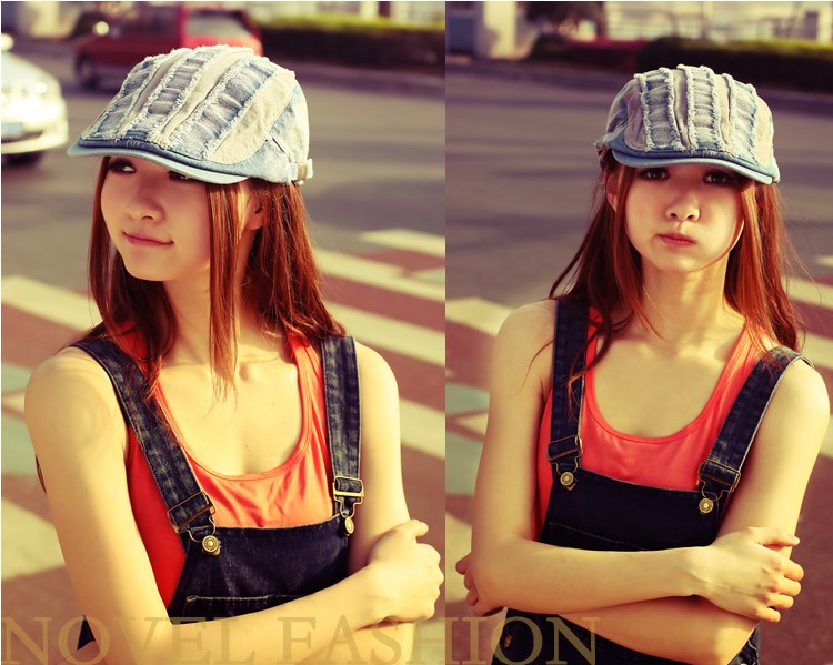 主潮入門的法寶，復古情侶休閑帽 