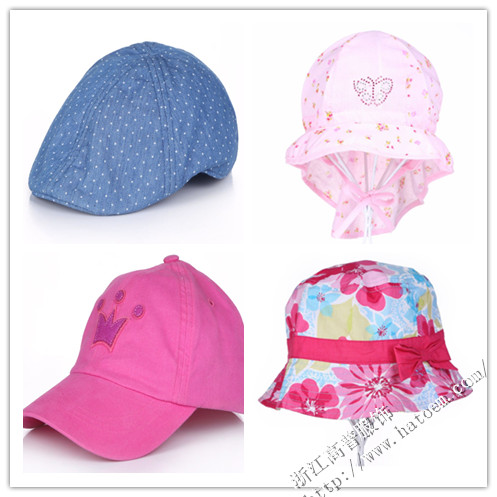 夏季兒童太陽(yáng)帽-太陽(yáng)帽廠家-浙江高普服飾有限公司