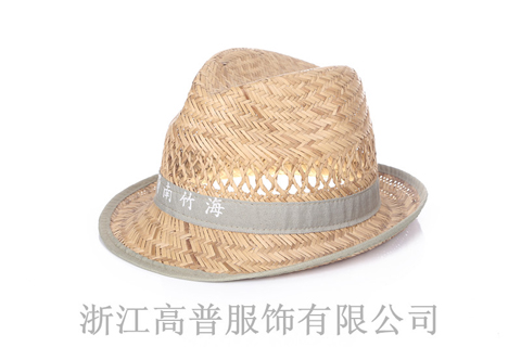 男士巴拿馬帽，樣帽圖由江浙滬帽子工廠提供